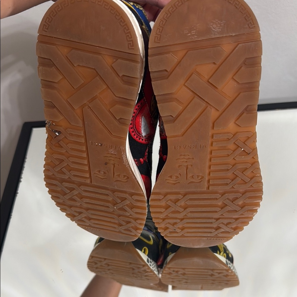 Versace Vibrant Patterned Sneakers - image 7
